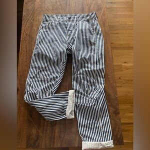 NWOT G-Star RAW tapered pinstripe pants